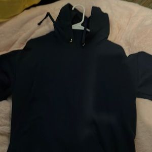Dark blue hoodie